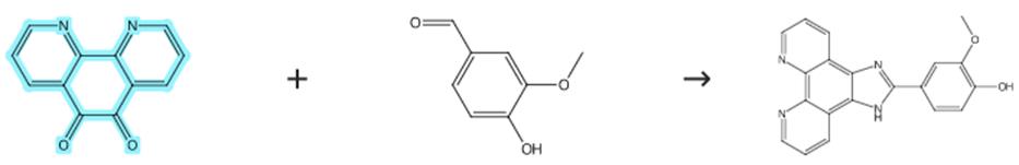 1,10-邻二氮杂菲-5,6-二酮参与的缩合反应