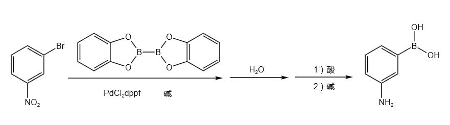 3-氨基苯硼酸的合成方法