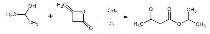 乙酰乙酸异丙酯反应方程式