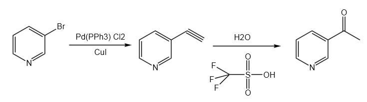 3-乙酰基吡啶的合成