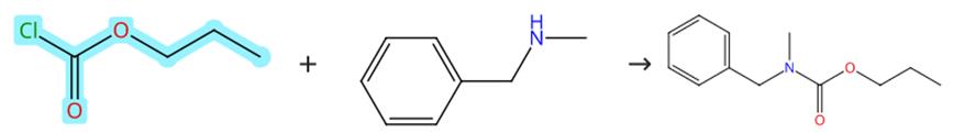 氯甲酸丙酯的酰胺化反应