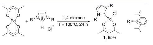 PalladiuM, [1,3-bis[2,6-bis(1-Methylethyl)phenyl]-1,3-dihydro-2H-iMidazol-2-ylidene]chloro(2,4-pentanedionato-.kappa.O,.kappa.O')-, (SP-4-2)- (9CI)