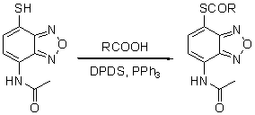 HPLC用カルボン酸の蛍光ラベル試薬