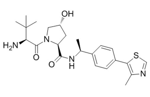 E3连接酶配体1A的化学结构式