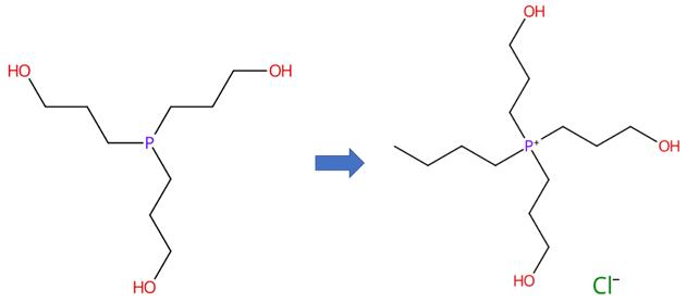三(3-羟基丙基)膦的化学转化