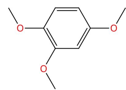 图1 1，2，4-三甲氧基苯的结构