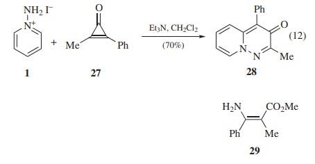 1-氨基吡啶碘和2-甲基-3-苯基环丙烯酮反应.jpg