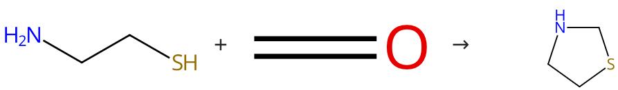 图1 四氢噻唑的合成路线