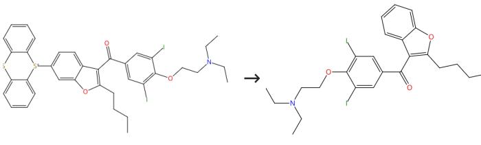 图1 胺碘酮的合成路线