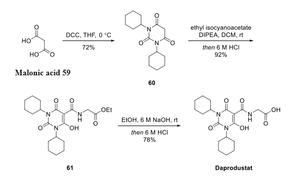 daprodustat synthesis