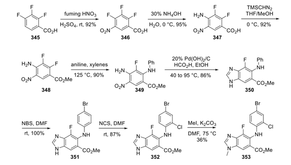 Preparation of Selumitinib Benzimidazole