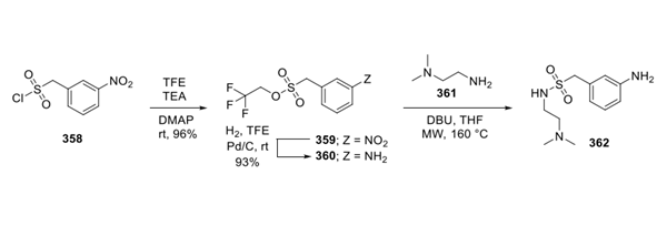 Possible Approach to Surufatinib Amine