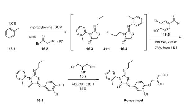 Ponesimod synthesis