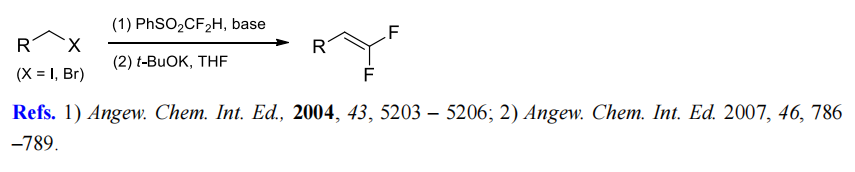 Difluoromethyl phenyl sulfone