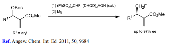 Fluorobis(phenylsulfonyl)methane