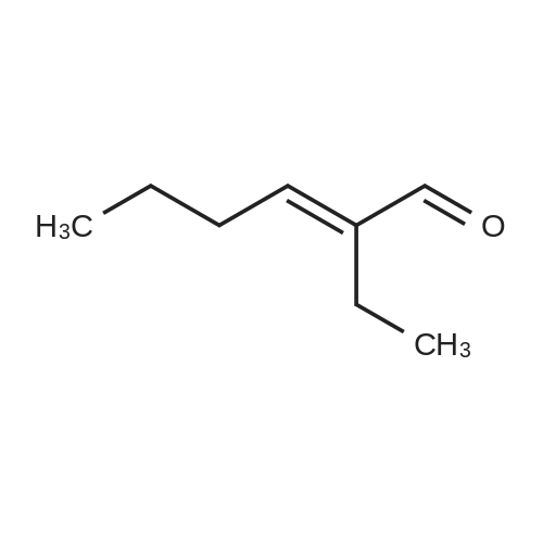 2-乙基-2-己烯醛的合成