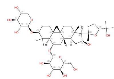 Fig.1 Structural formula of Astragaloside IV