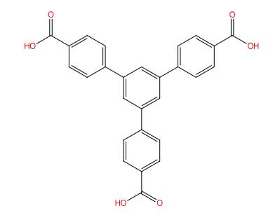 图11,3,5-三(4-羧基苯基)苯的结构式