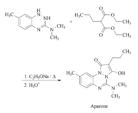 azapropazone synthesis