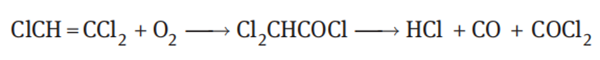 Trichloroethylene reaction