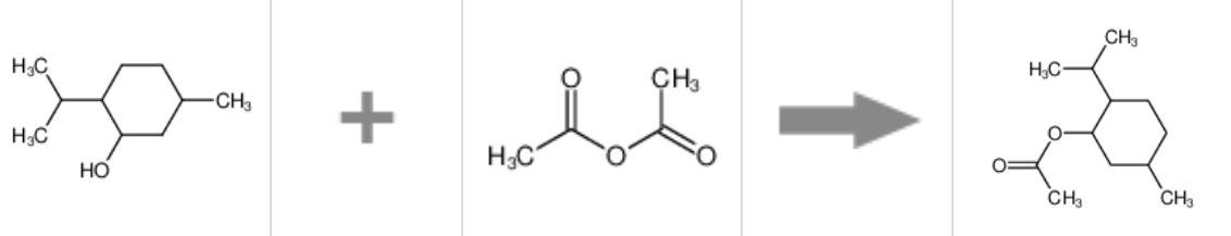 乙酸薄荷酯的制备及应用