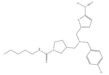 Figure 1 Structural formula of SR9011