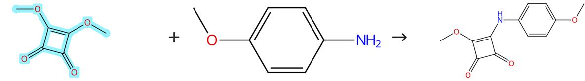 3,4-二甲氧基-3-环丁烯-1,2-二酮的胺化反应