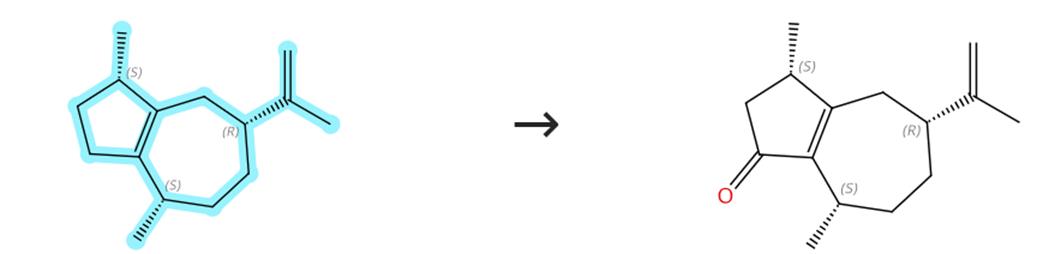 [1S-(1Α,4Α,7Α)]-1,2,3,4,5,6,7,8-八氢化-1,4-二甲基-7-(1-甲基乙烯基)奥的氧化反应