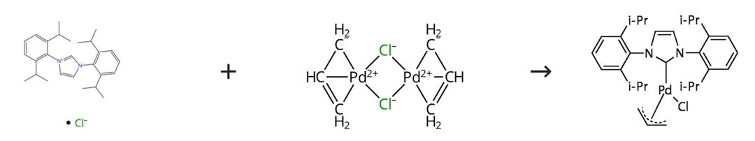 烯丙基氯化[1,3-双(2,6-二异丙基苯)咪唑-2-基]钯的合成方法