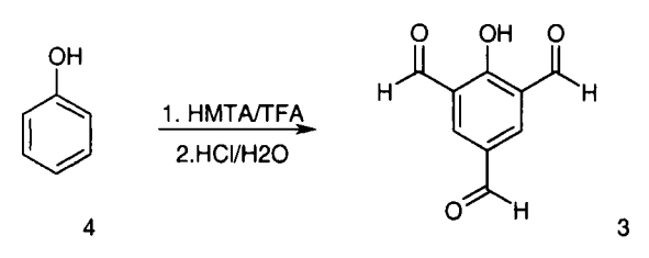 2-HYDROXY-1,3,5-BENZENETRICARBALDEHYDE synthesis pathway two
