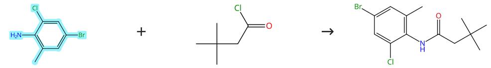 4-溴-2-氯-6-甲基苯胺的酰化反应