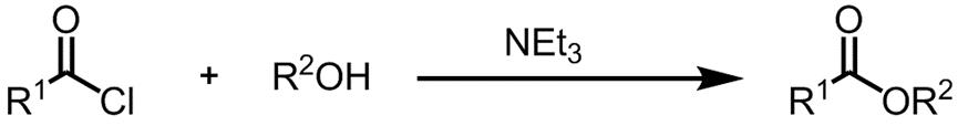 酰氯作用下的酰化反应