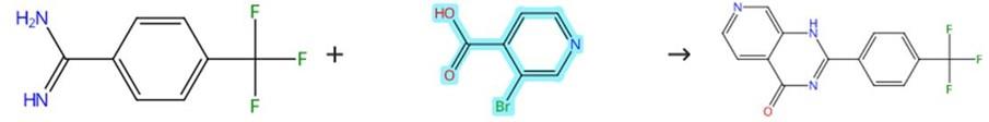 3-溴异烟酸的环化缩合反应
