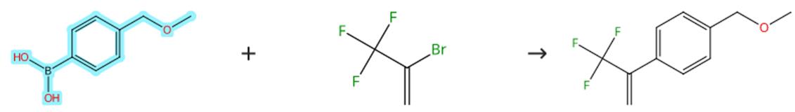 4-甲氧基甲基苯基硼酸的烯基化反应