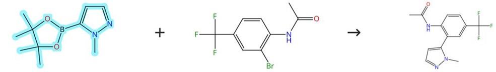 1-甲基-1H-吡唑-5-硼酸频哪醇酯的偶联反应