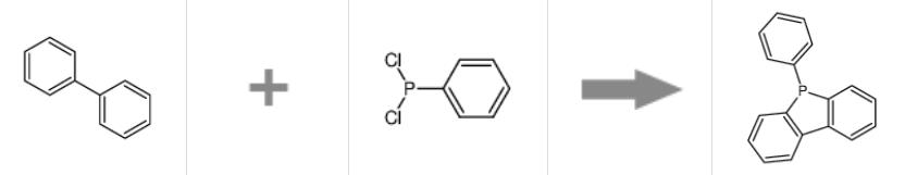 图1 5-苯基-5H-苯并[B]膦吲哚的合成反应式.png