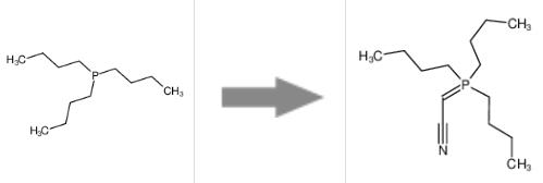 图1氰基亚甲基三正丁基膦的合成反应式.png
