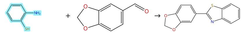 2-氨基苯硫醇的缩合反应