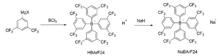 四(3,5-二(三氟甲基)苯基)硼酸钠的合成.png
