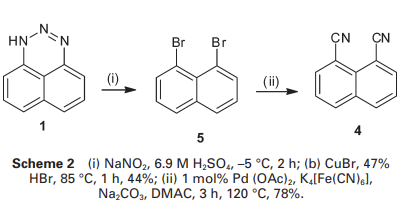 Synthesis of 1,8-dibromonaphthalene