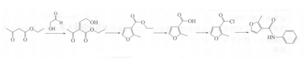 甲呋酰胺的合成路线