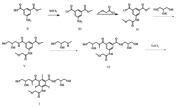 碘普罗胺的制备