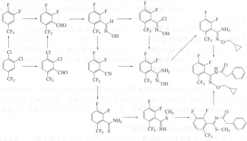 环氟菌胺的合成