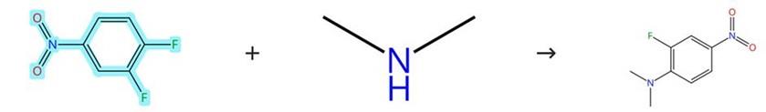 3,4-二氟硝基苯的脱氟胺化反应