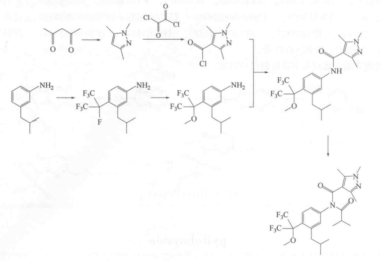 pyflubumide的合成