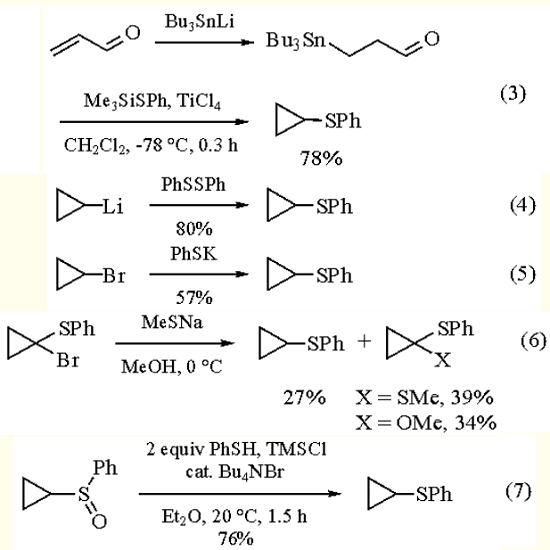 CYCLOPROPYL PHENYL SULFIDE