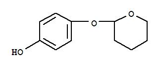 Molecular Structure of 53936-56-4 (Phenol,4-[(tetrahydro-2H-pyran-2-yl)oxy]-)