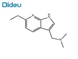 1H-Pyrrolo[2,3-b]pyridine-3-methanamine,6-ethyl-N,N-dimethyl-(9CI)