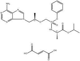 Tenofovir alafenamide hemifumarate