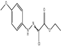 Acetic acid, 2-chloro-2-[2-(4-methoxyphenyl)hydrazinylidene], ethyl ester